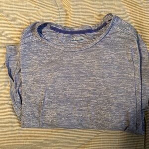 Columbia Light Blue Heathered Tee